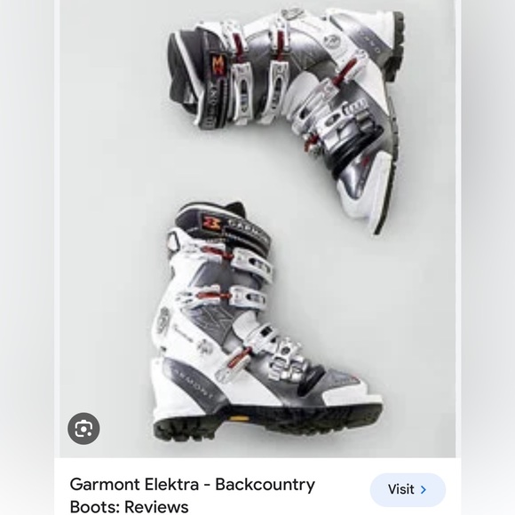 Garmont Elektra Telemark Ski Boots Backcountry 3 Pin G Fit 23 / 24.5  7.5 7 - 8 - Picture 7 of 16